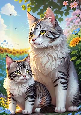 Nature cat companions