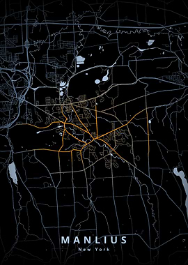 Manlius NY Map