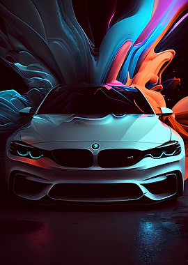 BMW M4 Smoke