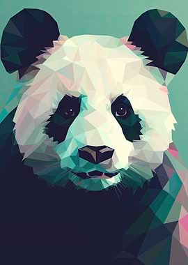 Vector Giant Panda