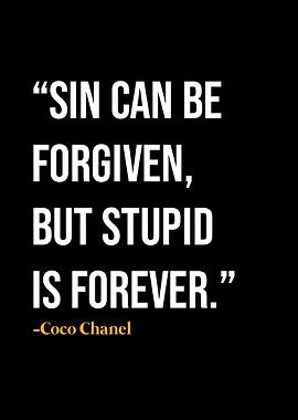 Coco Chanel Quote