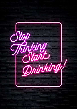 Neon Quote Sign