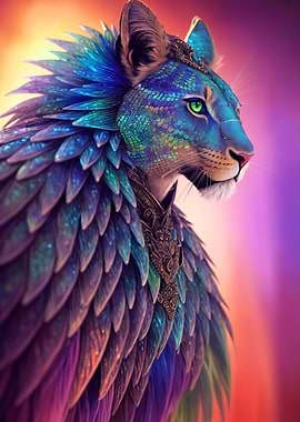 Fantasy Cat Like Dragons