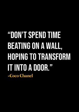 Coco Chanel Quote