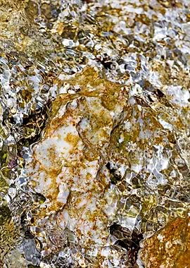 Sea summer rocks close up