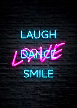 Neon Quote Sign