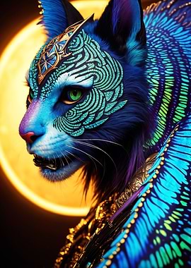 Fantasy Cat Like Dragons