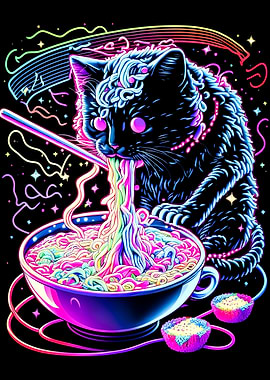 cat ramen japan