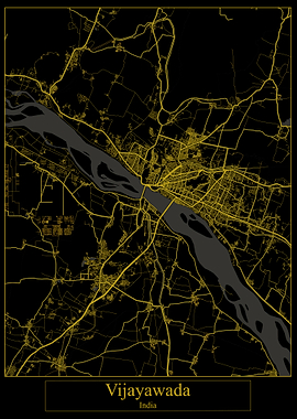 Vijayawada India Map