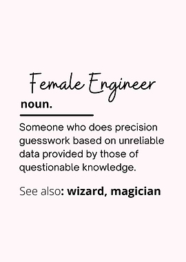 Female Engineer Definition
