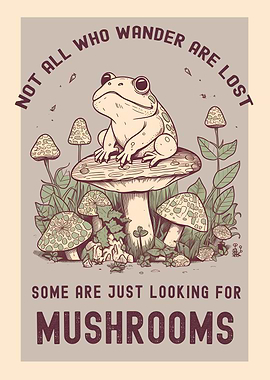 Looking for mushrooms