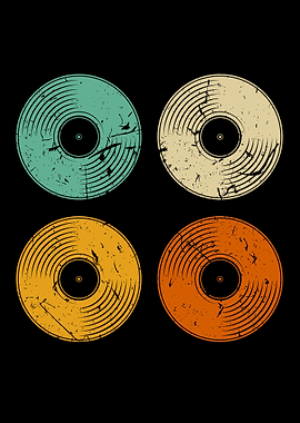 Vintage Vinyl LP Records