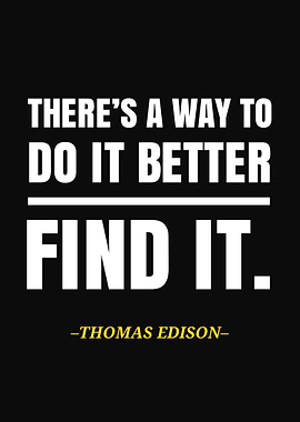 Thomas Edison Quote