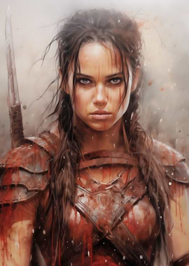 Female Warrior Fightress