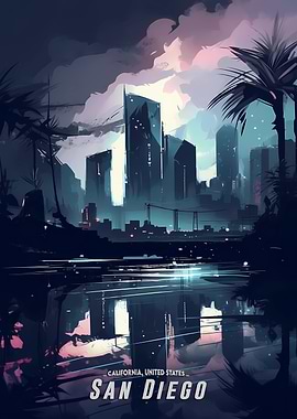 San Diego Cityscape view