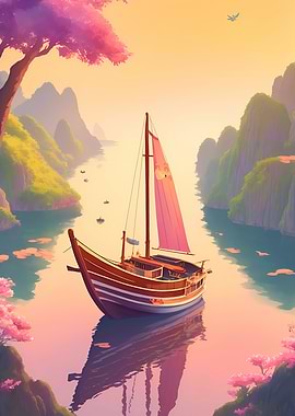 Asia Sunset Serenade