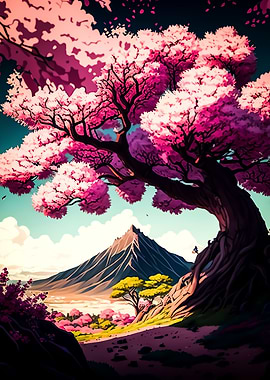 landcapes sakura japan