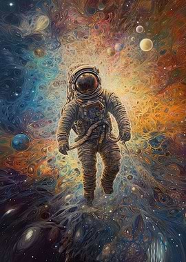 Swimming in Astral Paint