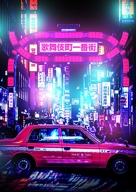 neon city
