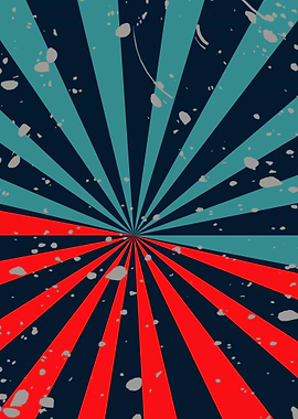 Retro Stripes Background