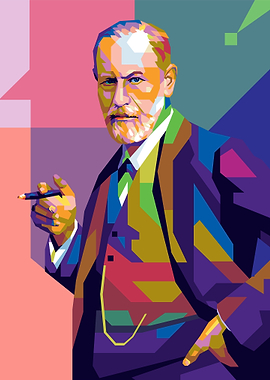 Sigmund Freud Pop Art