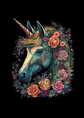 Unicorn Flowers Legendary