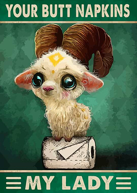 Your Butt Napkins My Lady