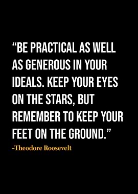 Theodore Roosevelt Quote