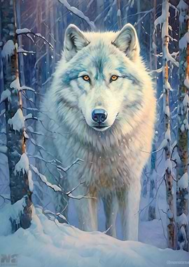 White wolf