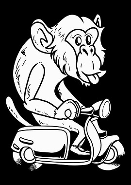 Scooter Bike Monkey