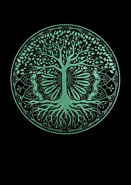 Yoga Mandala Tree