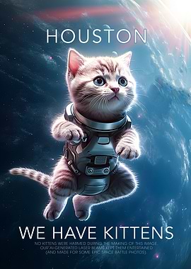 Houston we have kittens