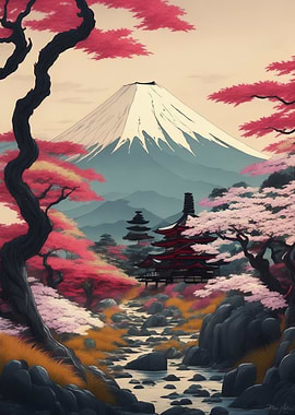 Serene Mount Fuji