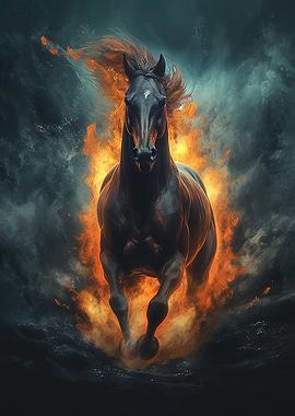 Nightmare Wild Horse Mare