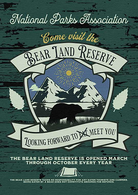 Funny Camping Nature Art