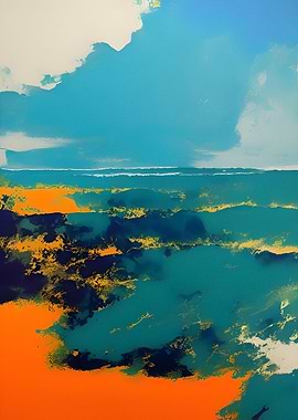 Mid Century Modern Ocean