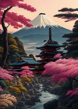 Serene Mount Fuji