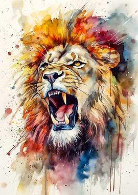 Cute animal is angry