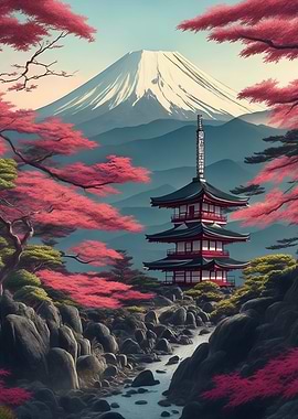 Serene Mount Fuji