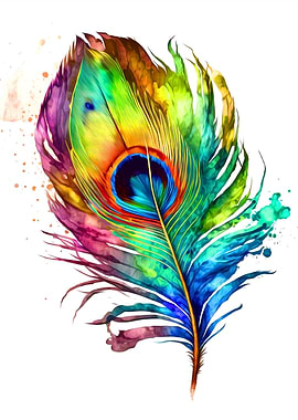 Colorful Feather