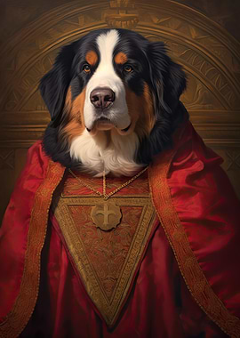Bernese Mountain Dog Pope