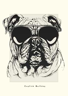 English Bulldog Sketch
