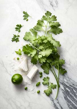 Coriander White Marble