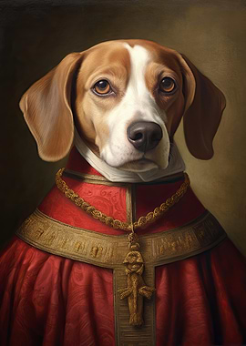 Beagle The Pope