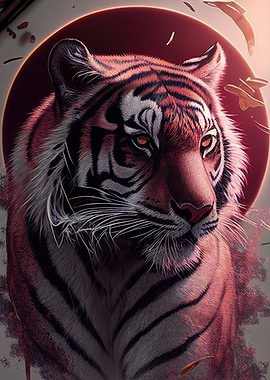 Tiger Face Anime Animal