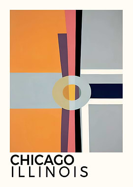 Chicago Illinois Poster