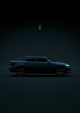 Polestar 2 2020 Blue