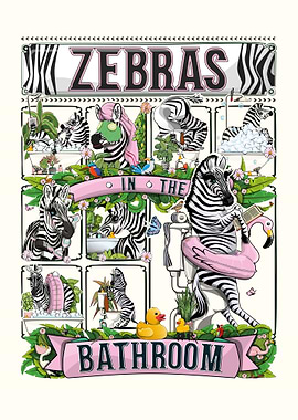 Zebras in the Bathroom