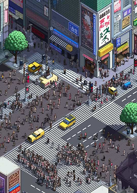 shibuya crossing tokyo