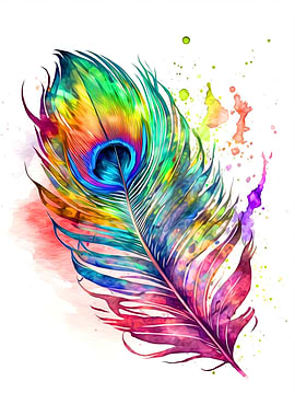 Colorful Feather
